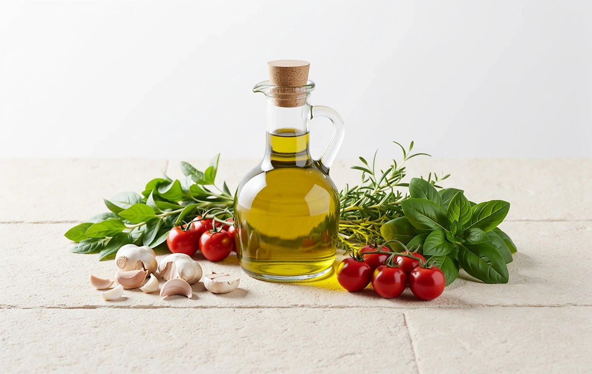 Ingredientes frescos y saludables